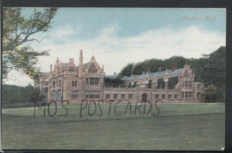 Northamptonshire Postcard - Rushton Hall     RS15524