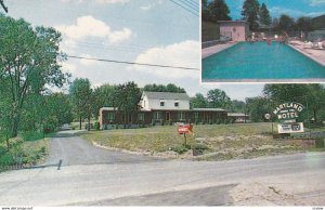 CUMBERLAND, Maryland, 1950-1960's; Maryland Motel, Swimming Pool