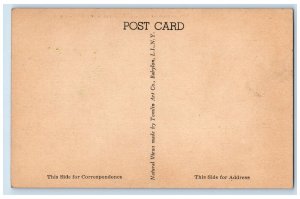 c1940s The Coolidge School Baldwin Exterior Long Island New York NY Postcard