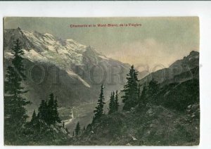 3084390 FRANCE Chamonix et le Mont-Blance de la Flegere Vintage