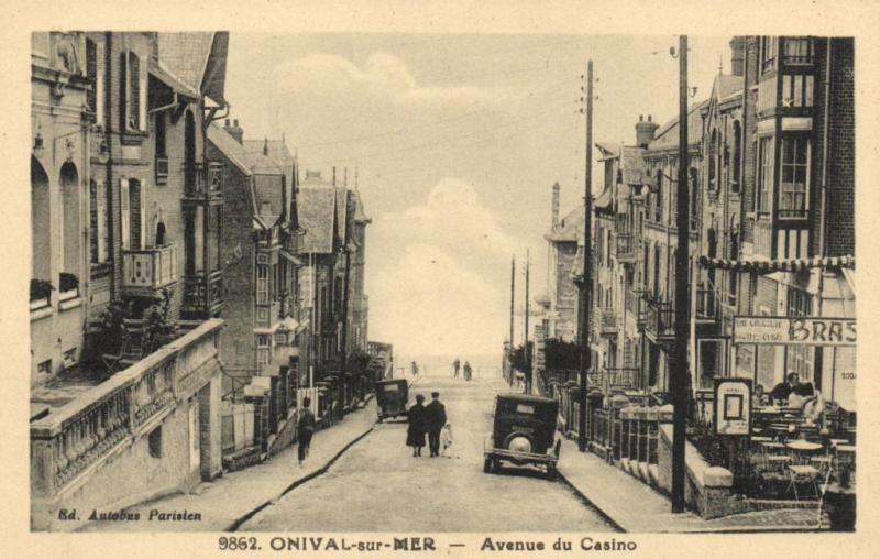 CPA ONIVAL-sur-MER - Avenue du Casino (121352)