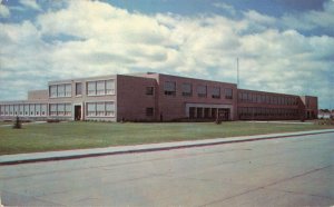 Circa 1953 New Junior High School North Platte, Nebraska Postcard