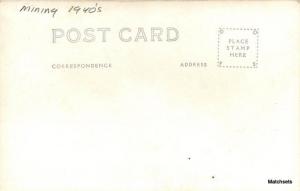 1940sNevada Con Mining MCGILL NEVADA RPPC postcard 9699