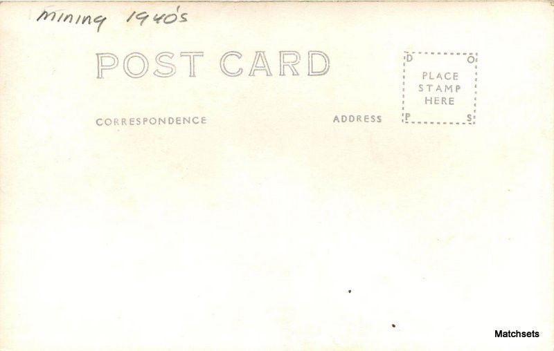 1940sNevada Con Mining MCGILL NEVADA RPPC postcard 9699