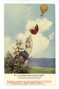 Roosevelt Bears   (Stern, First Series, 1906. No. 7) Leaving the Balloon)