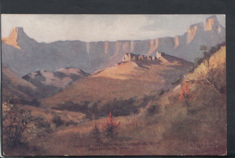 South Africa Postcard - The Berg From National Park, Drakensberg, Natal T7129