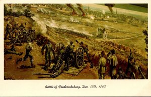 Virginia History Battle Of Fredericksburg 13 December 1862