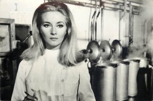 Actress Daniela Bianchi as Lady Chaplin movie scene