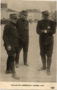 CPA Les Generals DE CASTELNAU, JOFFRE, PAU. Militaire (287119)