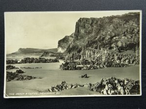 Wales The Gower MEWSLADE BAY c1930s RP Postcard by Zenith