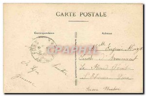 Old Postcard Lyon Bellecour Square Pigeons