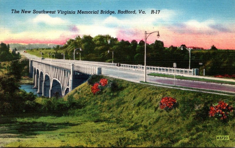 Virginia Radford New Southwest Virginia Memorial Bridge