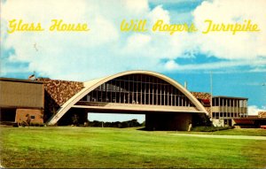 Oklahoma Will Rogers Turnpike Glass House Restaurant At The Midway Point