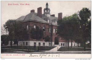 FLINT, Michigan, PU-1907; Doyle School