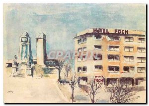 Postcard Modern Hotel Foch Avenue Foch Besancon Viotte Station