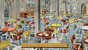 DC - Washington, Hotel Annapolis, Anchor Room Lounge (Closed early 1980's, de...