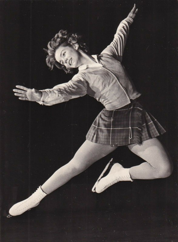 RP: Figure Skater WENDY GRINEROVA, Canada, 1950-60s (2)