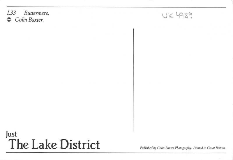 uk4989 lake district buttermere  uk