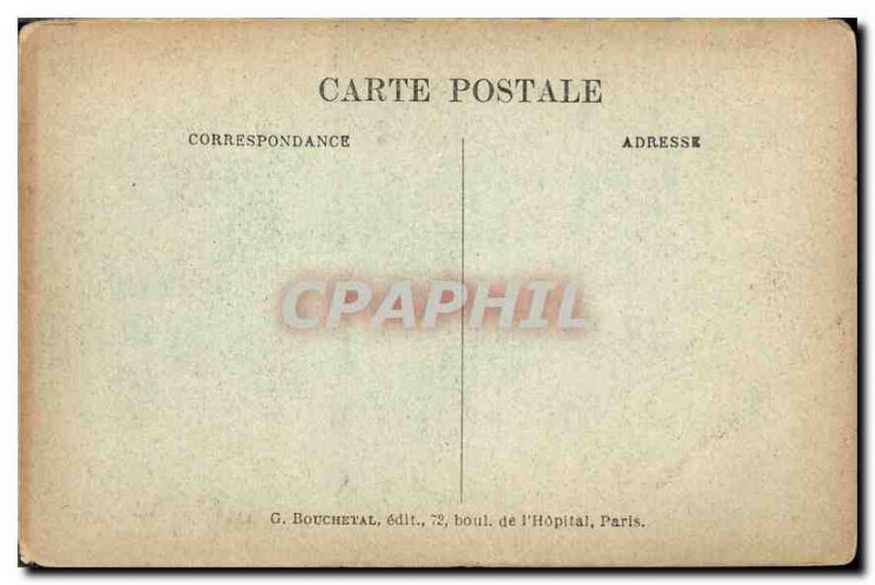 Old Postcard Musee Carnavalet Main Facade