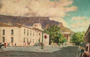 SOUTH AFRICA CAPE TOWN OLD SUPREME COURT ANTIQUE POSTCARD