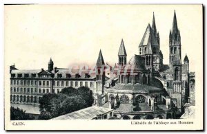 Old Postcard Caen L & # 39Abside L & # 39Abbaye to Men