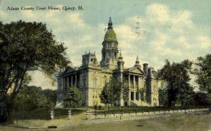 Adams County Court House - Quincy, Illinois IL  