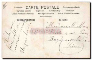 Old Postcard Fantasy Flowers Woman Correspondence Hative