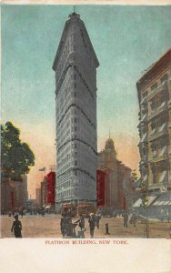 Flatiron Building, Manhattan, New York City, Very Early Postcard Unused