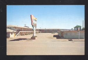 HOLBROOK ARIZONA ROUTE 66 THE HOLBROOK MOTEL VINTAGE ADVERTISING POSTCARD