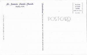 St. Francis Xavier Church Nashua New Hampshire