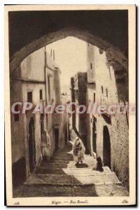 Postcard Old Algiers Street Benali