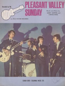The Monkees Pleasant Valley Sunday Nr Mint USA Sheet Music