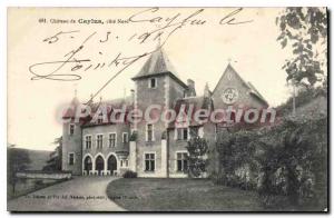 Postcard Old Tarn et Garonne Chateau Caylus