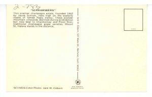 CA - Napa Valley. Schramsberg Champagne Vineyards