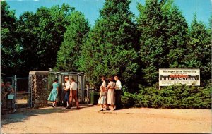 WK Kellogg Bird Sanctuary Refuge Wildfowl Postcard UNP VTG Dexter Unused Vintage 