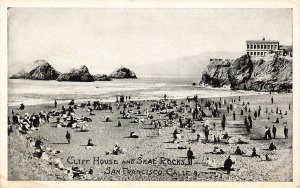 385577-California, San Francisco, Cliff House, Seal Rocks