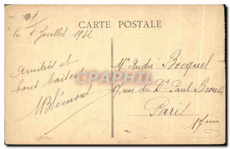 Old Postcard Hauteville Lompnes Chateau d Angeville