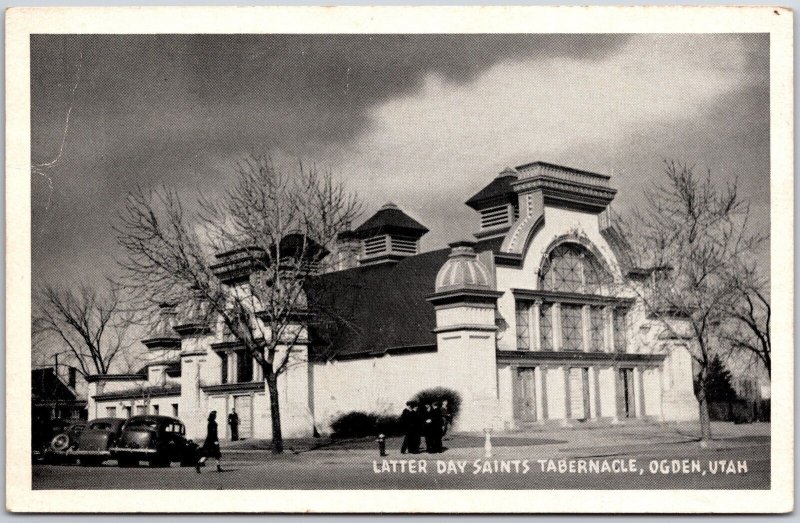 Latter-Day Saints Tabernacle Ogden Utah UT Conference Headquarters Postcard