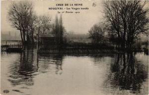 CPA Crue de la Seine BOUGIVAL Les Vergers inondes (617972)