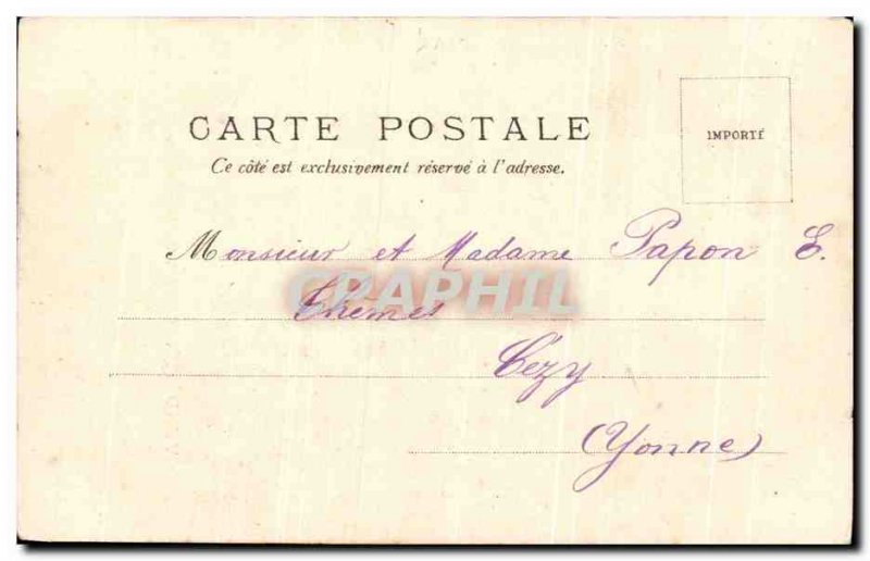 Postcard Ancient Ruins Vendome Du Chateau