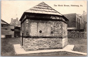 1907 The Block House Pittsburg Pennsylvania PA Posted Postcard