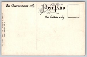 Orange  Massachusetts  North Main Street  Postcard