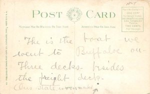 Str SEE AND BEE Largest and most Costly Steamer C & B Line Ship 