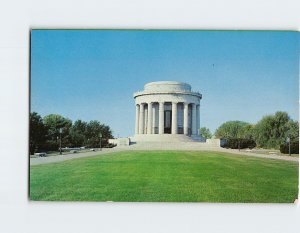 Postcard The Memorial George Rogers Clark State Memorial Vincennes Indiana USA