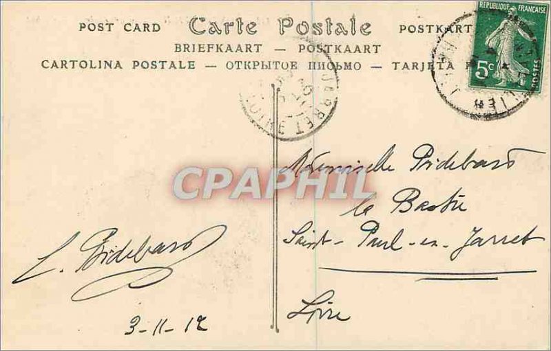 Postcard Old Montpellier General view