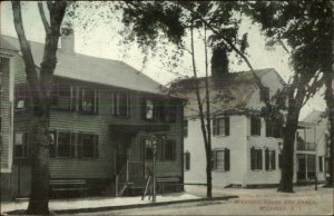 Wickford RI House & Annex c1910 Postcard