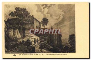 Old Postcard Mont Sainte Odile Convent The old engraving