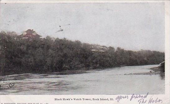 Illinois Rock Island Black Hawks Watch Tower 1907