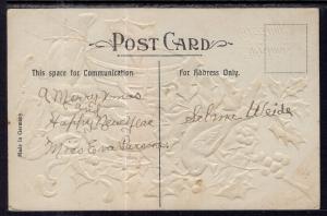 Christmas Greeting Birds Bell BIN