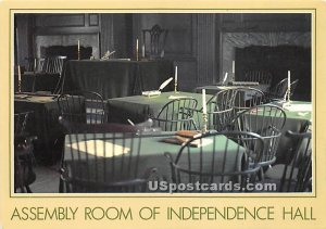 Assembly Room of Independence Hall - Philadelphia, Pennsylvania